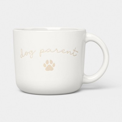 14oz Dog Parent Shortie Mug White - Room Essentials™ | Target