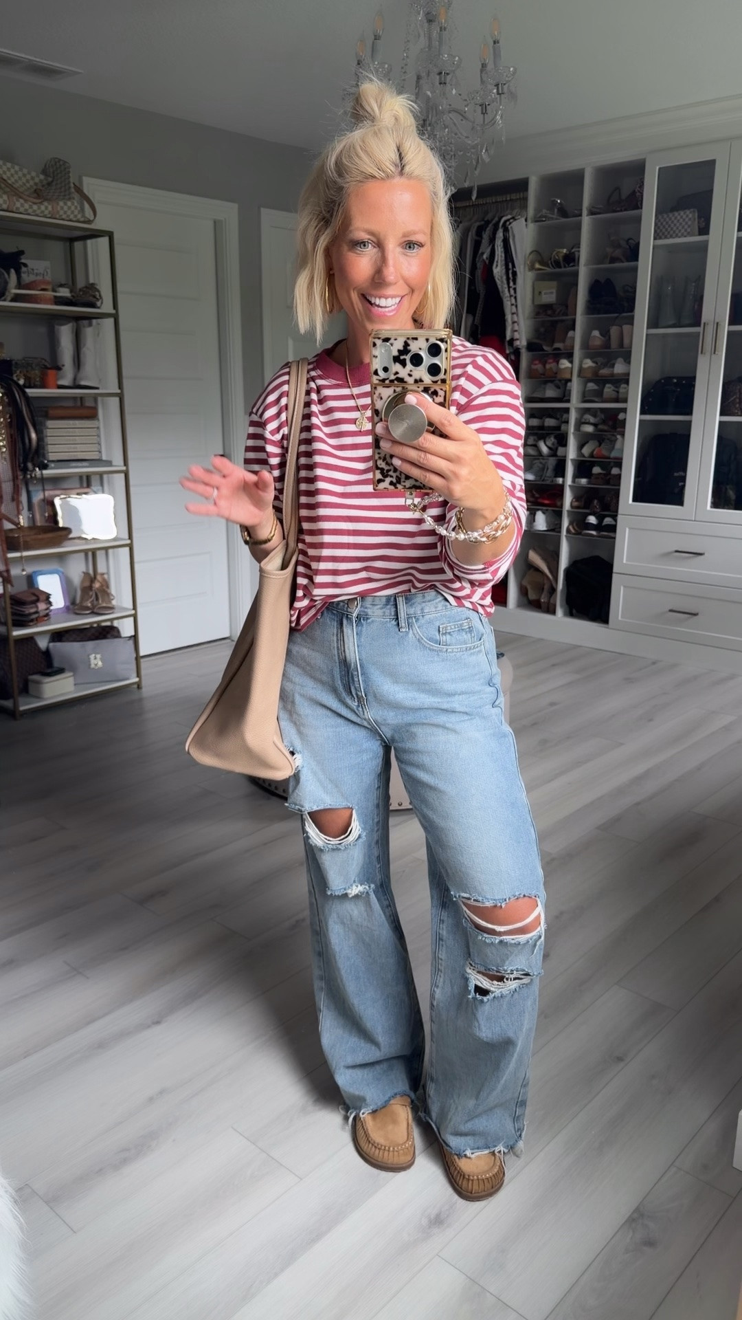 Top small
Pants medium (loose fit)

#LTKSaleAlert #LTKmomlife #LTKootd