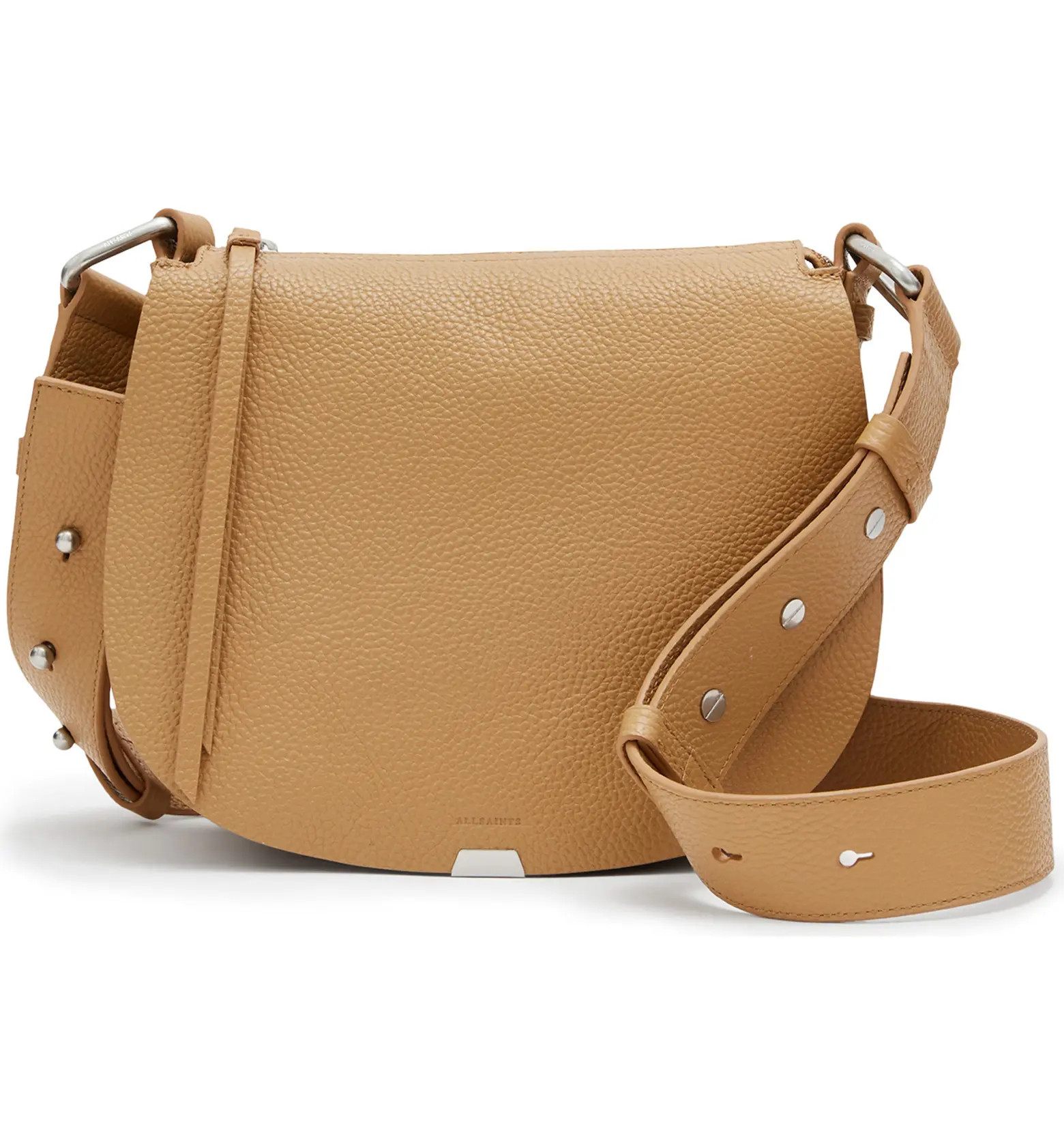 Captain Round Leather Crossbody | Nordstrom