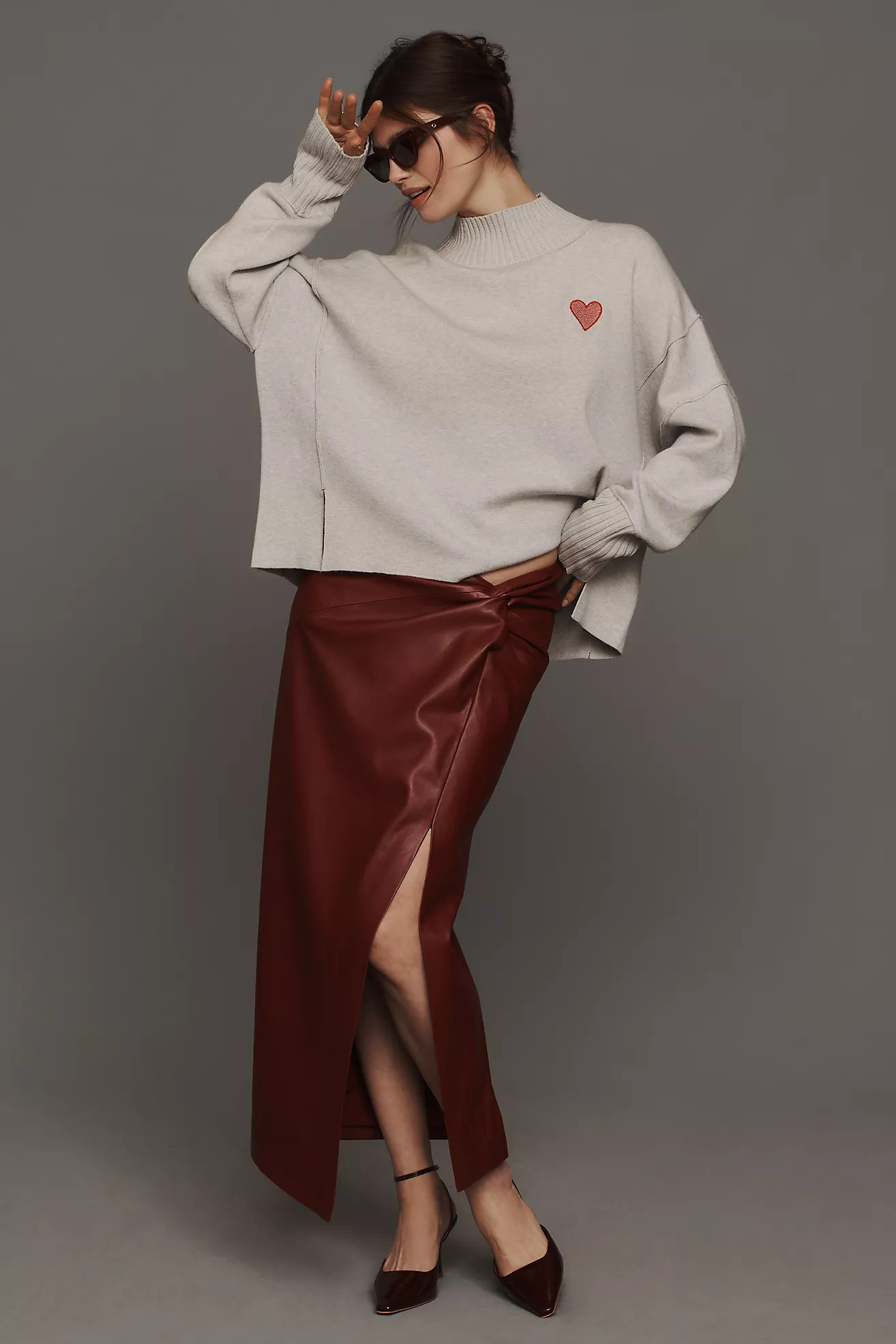 The Logan Turtleneck Sweater by Maeve | Anthropologie (US)