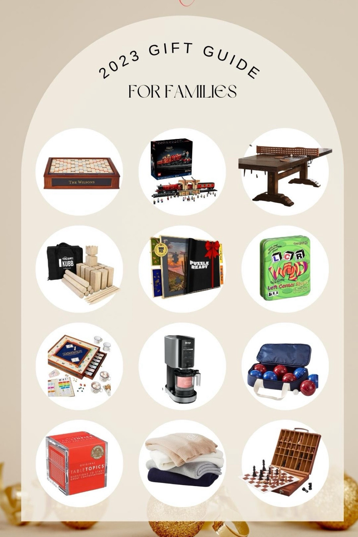 Gift guide for families!

Gift guides / holiday gift guides / Christmas gift guides / gifts for kids / kid gifts / toddler gifts / little boy gifts / little girl gifts / Amazon gifts / gifts for your family / gifts fr her / gifts for him / game ideas / gift ideas / 2023 gift guides 2023 Christmas gifts / gift ideas / Christmas gift idea / holiday gifts

#LTKGiftGuide #LTKfamily #LTKHoliday