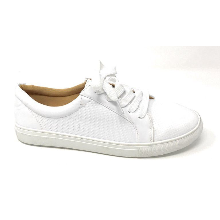 Forever Young Women's Perforated Lace up Sneakers | Walmart (US)