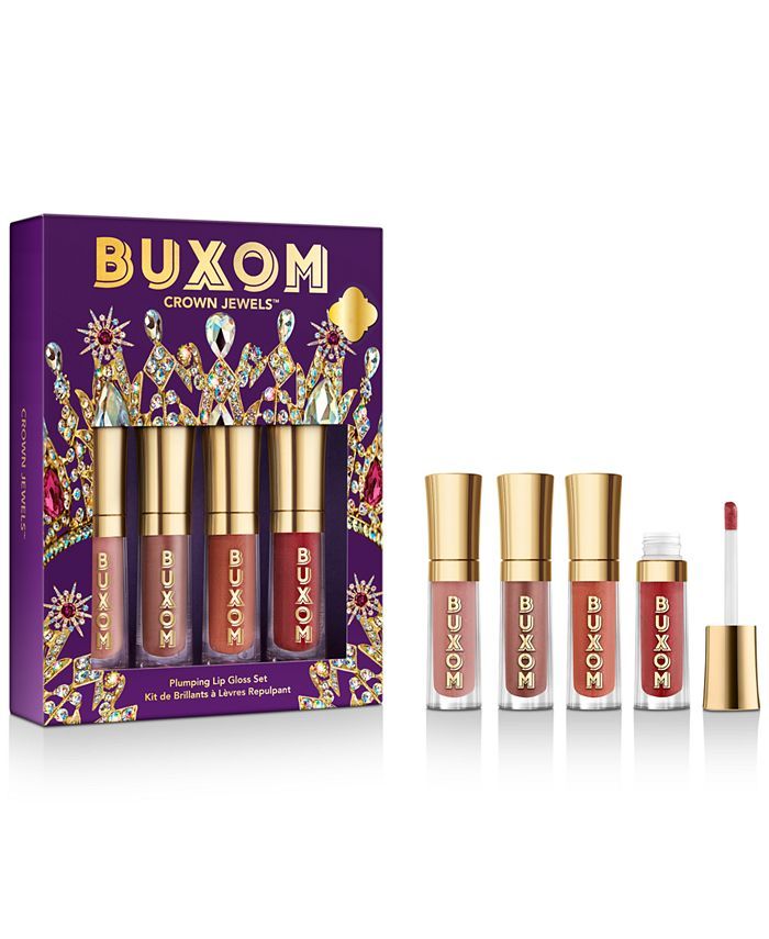 Buxom Cosmetics Crown Jewels Plumping Lip Gloss Set & Reviews - Makeup - Beauty - Macy's | Macys (US)