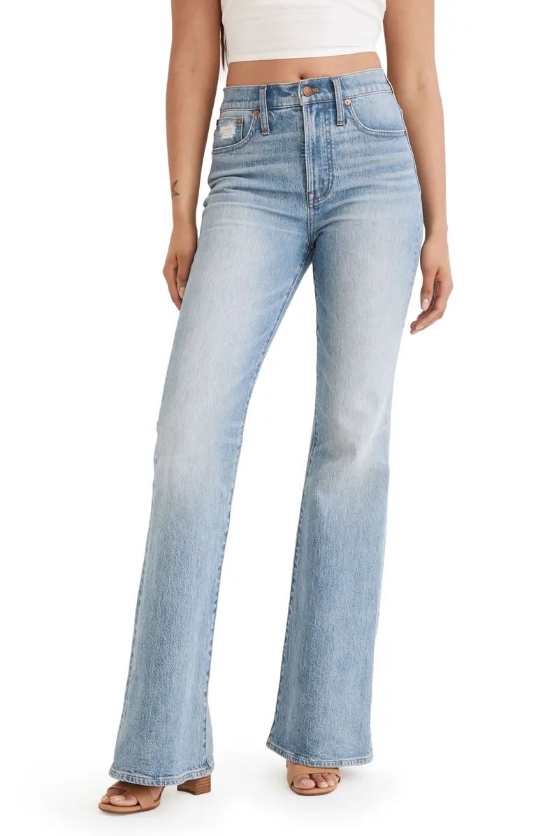 Madewell The Perfect Vintage High Waist Flare Jeans | Nordstrom | Nordstrom