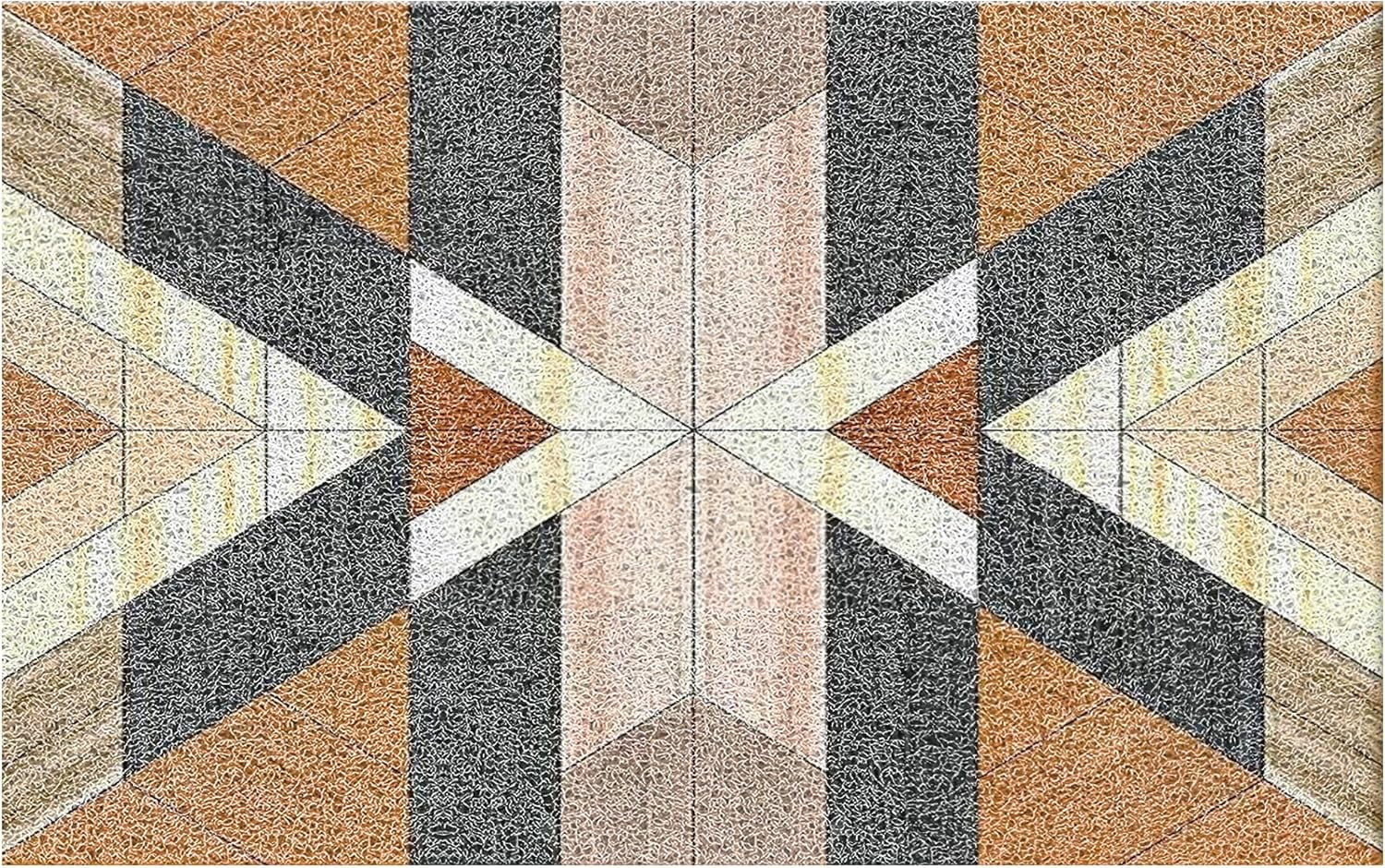 Doormat - Boho Western Door Mat - Western Aztec design, for front door porches, indoor/outdoor. B... | Walmart (US)