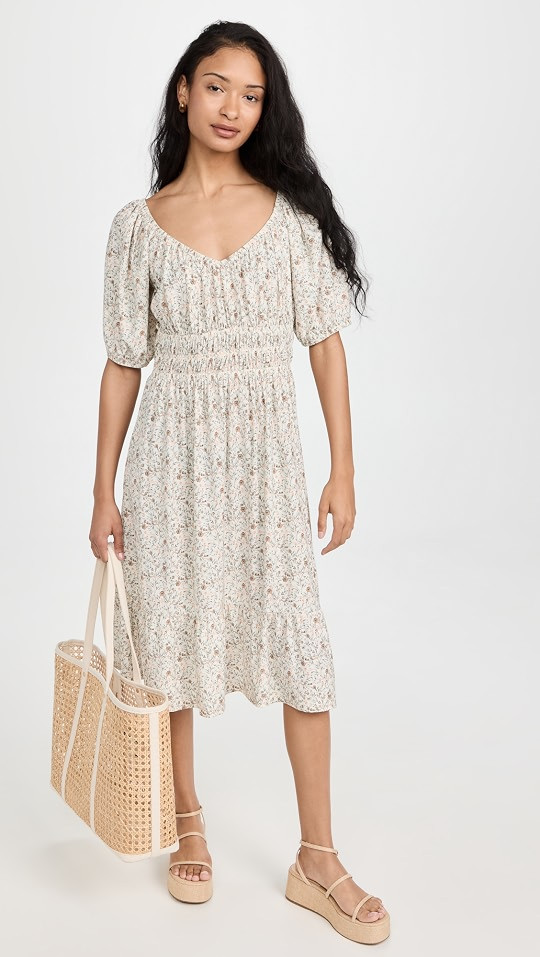 Fabia Shirred Mini Dress | Shopbop