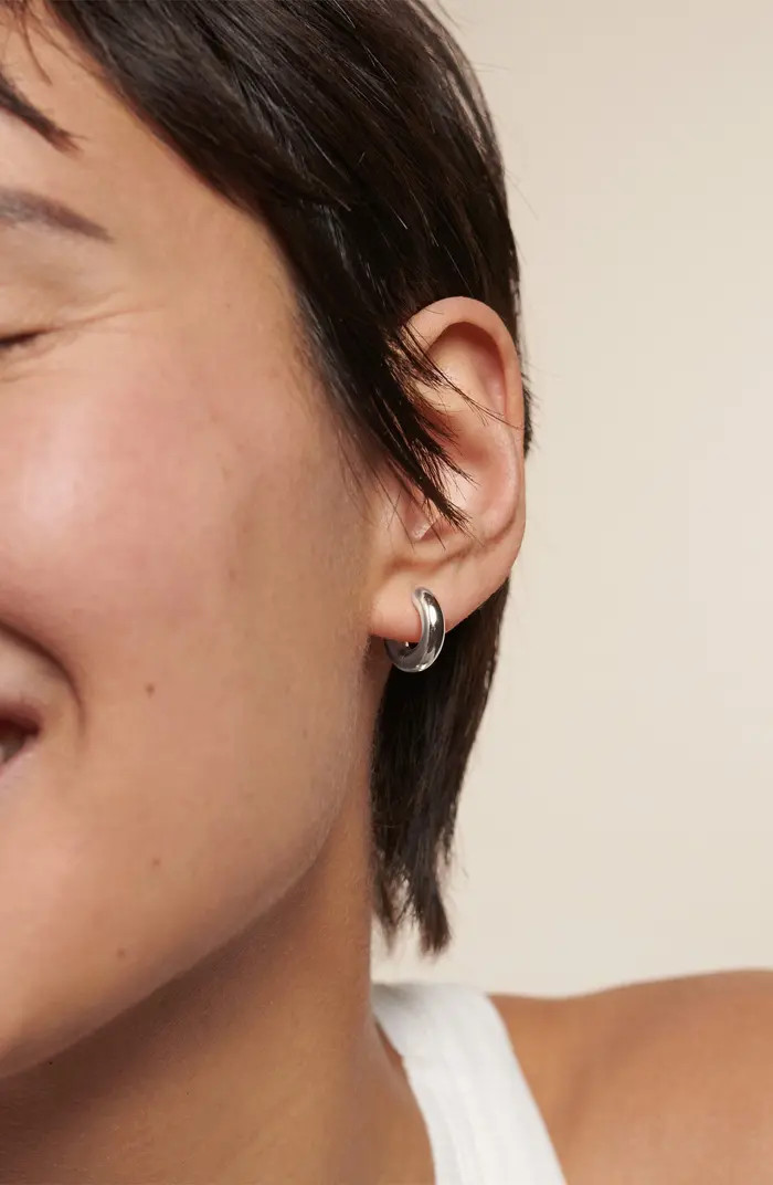 Essential Tube Huggie Hoop Earrings | Nordstrom