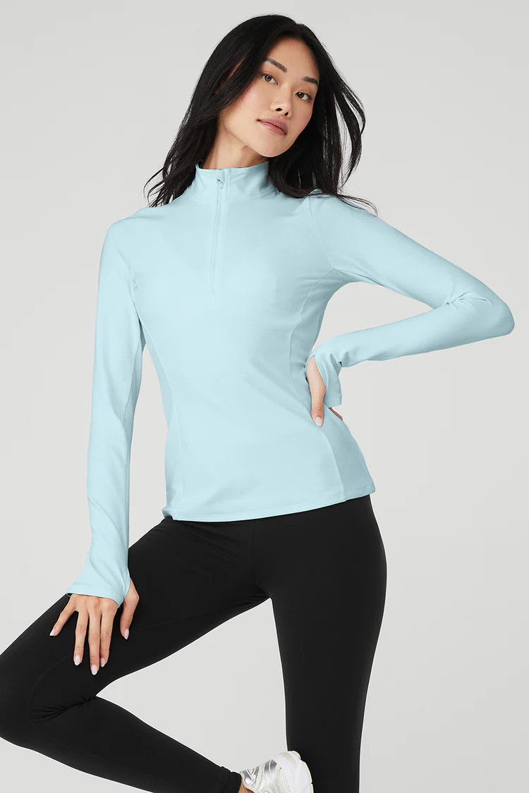 Alosoft 1/2 Zip Rapid Pullover | Alo Yoga (US)
