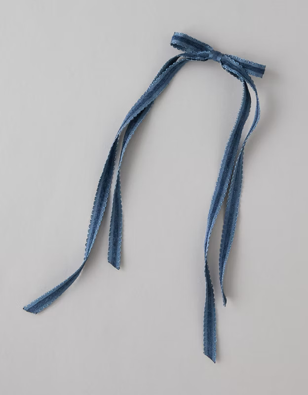 AE Split-Tail Bow Clip | American Eagle Outfitters (US & CA)