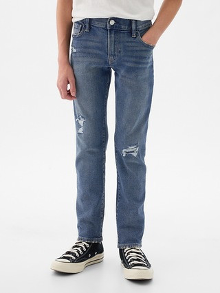 Kids Rip & Repair Slim Jeans | Gap (CA)