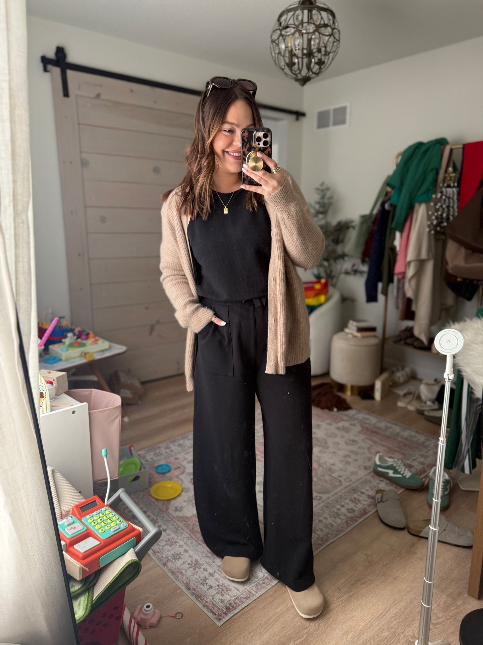 Use code KELSIEKXSPANX for a discount 
- Spanx jumpsuit in their new French rib air essentials line and I’m obsessed! Open and flowy in the back & easy access to go to the bathroom vs taking it all down 👏🏼 size large and regular length and other colors too!

#LTKSpringSale #LTKSaleAlert #LTKMidsize