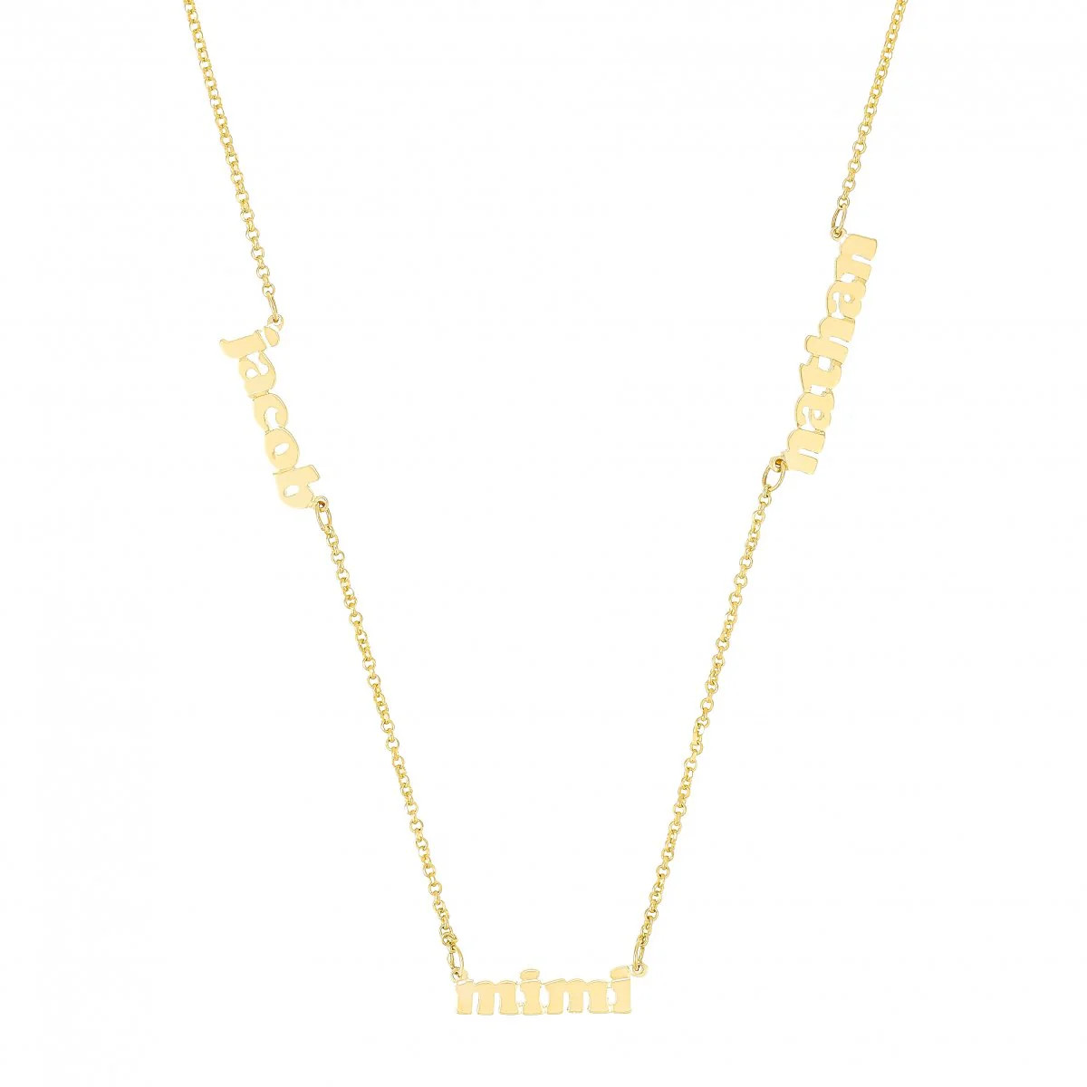 Mini Me Multi Name - 14K | Lola James Jewelry