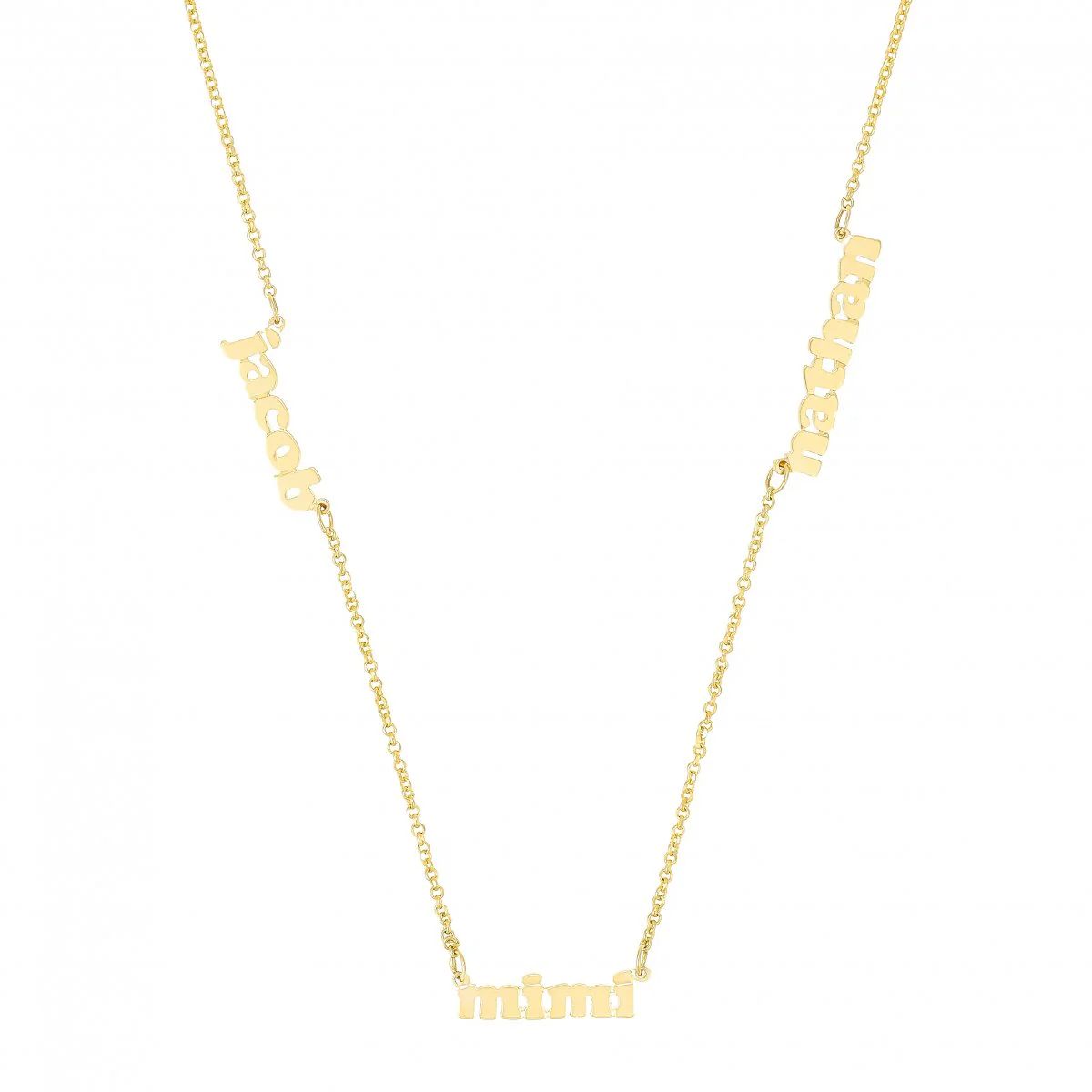 Mini Me Multi Name - 14K | Lola James Jewelry