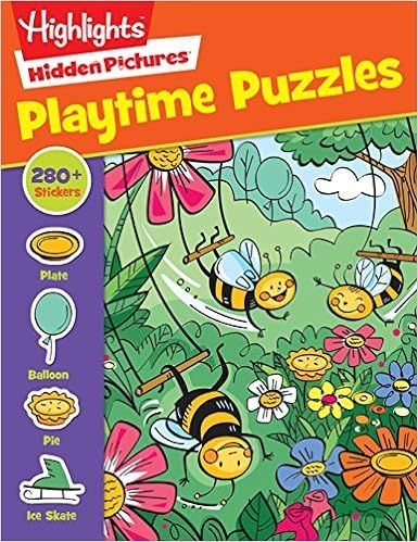 Playtime Puzzles (Highlights™  Sticker Hidden Pictures®) | Amazon (US)