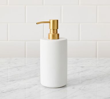 Mason Glazed Stoneware Bathroom Accessories | Pottery Barn (US)