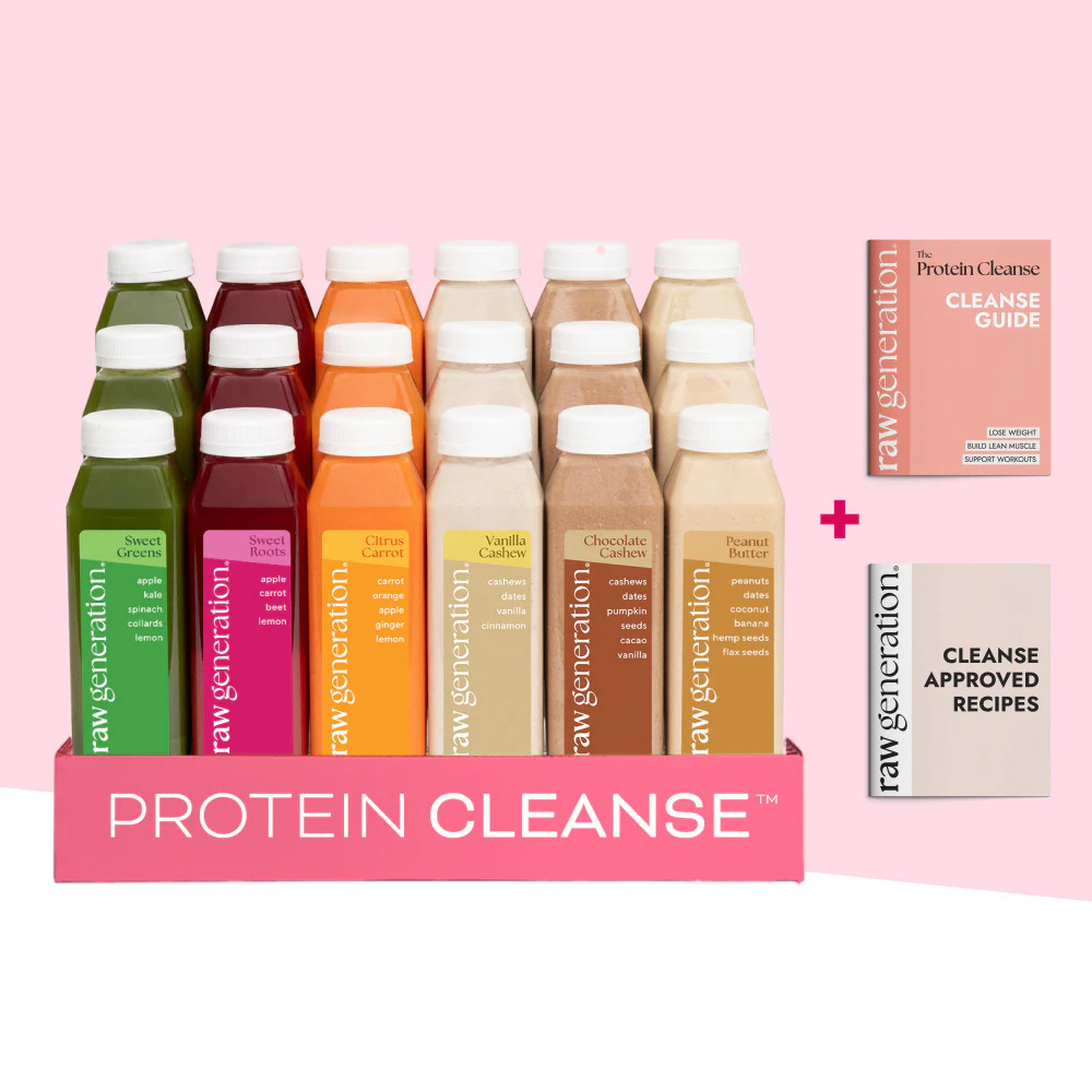 Protein Cleanse - Fuel Your Workouts & Shed Pounds Quickly | Raw Generation (US)