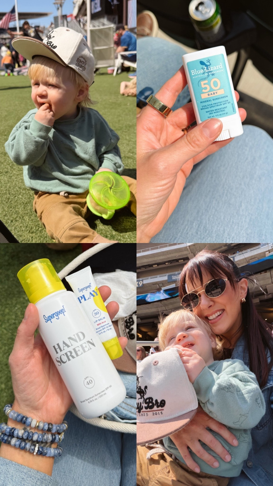 Game day staples for mama and toddler! SPF, snack cups, toddler hat, mom style 

#LTKKids #LTKPetite #LTKSeasonal