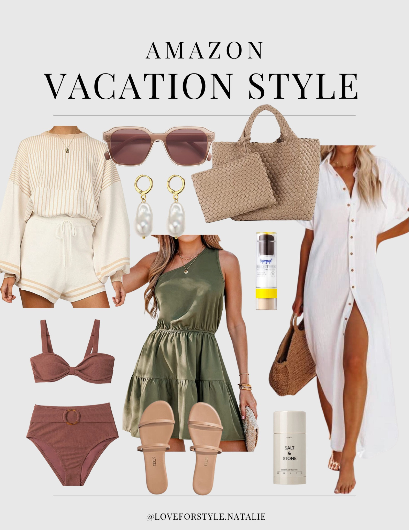 Amazon vacation style | amazon beach | amazon resort finds | amazon swim | amazon neutral outfits | vacation outfit inspo | amazon travel finds | amazon travel finds | amazon swimsuits | amazon best sellers 

#LTKtravel #LTKswim #LTKSeasonal