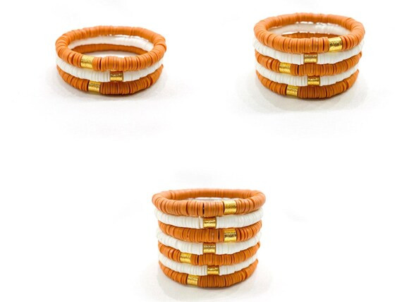 University of Texas Spirit Stack UT White and Burnt Orange - Etsy | Etsy (US)