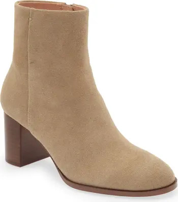 The Mira Side Seam Bootie | Nordstrom