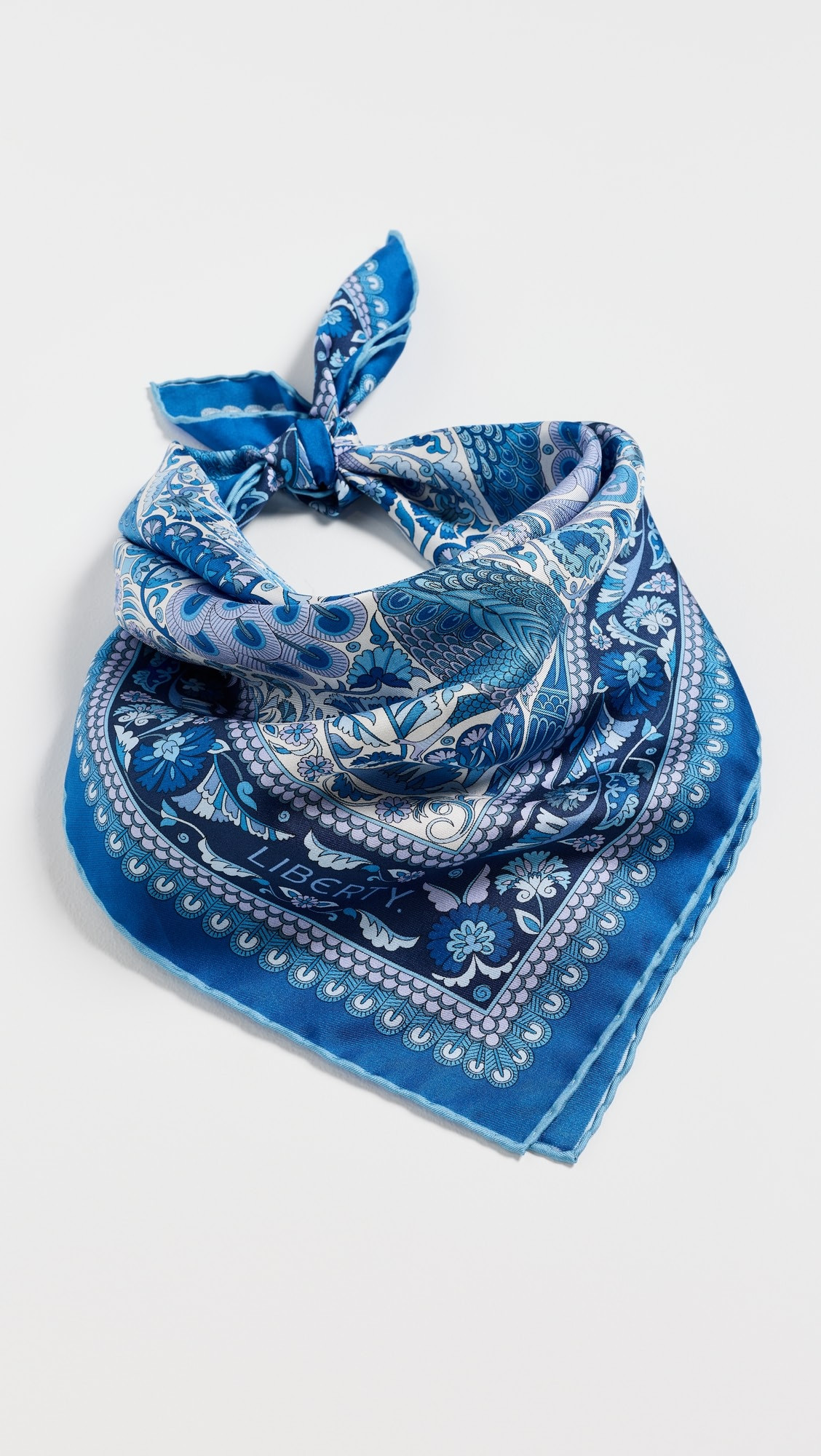 Peacock Garden Silk Scarf | Shopbop