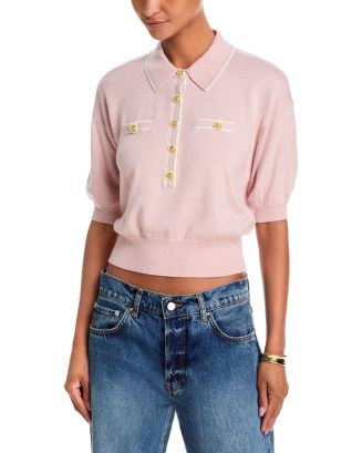 L'AGENCE Masaki Collared Sweater | Bloomingdale's Women | Bloomingdale's (US)