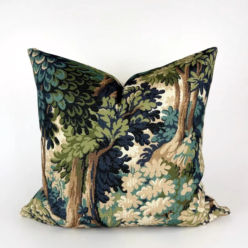 Moody Decor Sofa Pillow Cover Dark Academia Inspired Cushion Dark Cottagecore Throw Pillow Cover ... | Etsy (US)