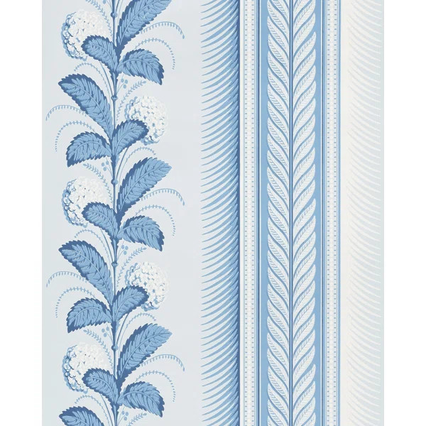 Hydrangea Drape Wallpaper | Wayfair North America