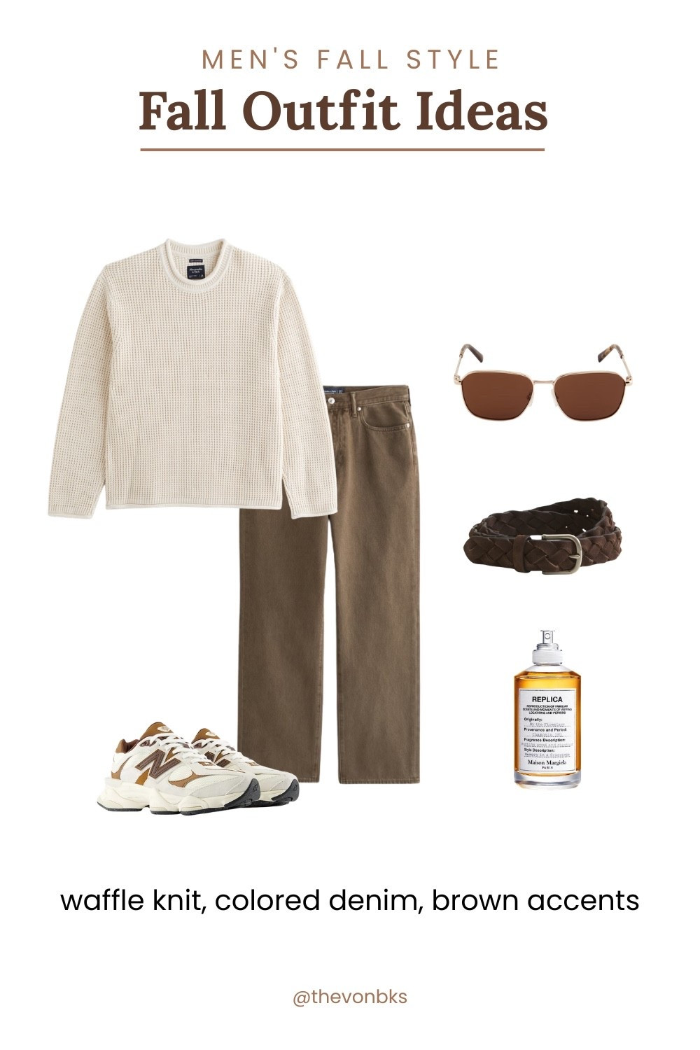 Fall outfit inspiration! Cream and brown

#LTKMens #LTKOver40 #LTKSeasonal