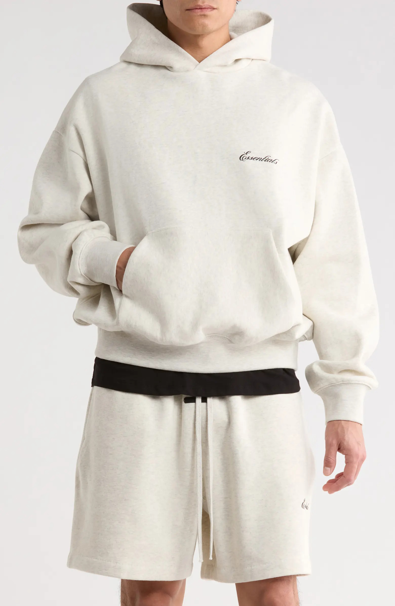 Fear of God Essentials Classic Fleece Pullover Hoodie | Nordstrom | Nordstrom
