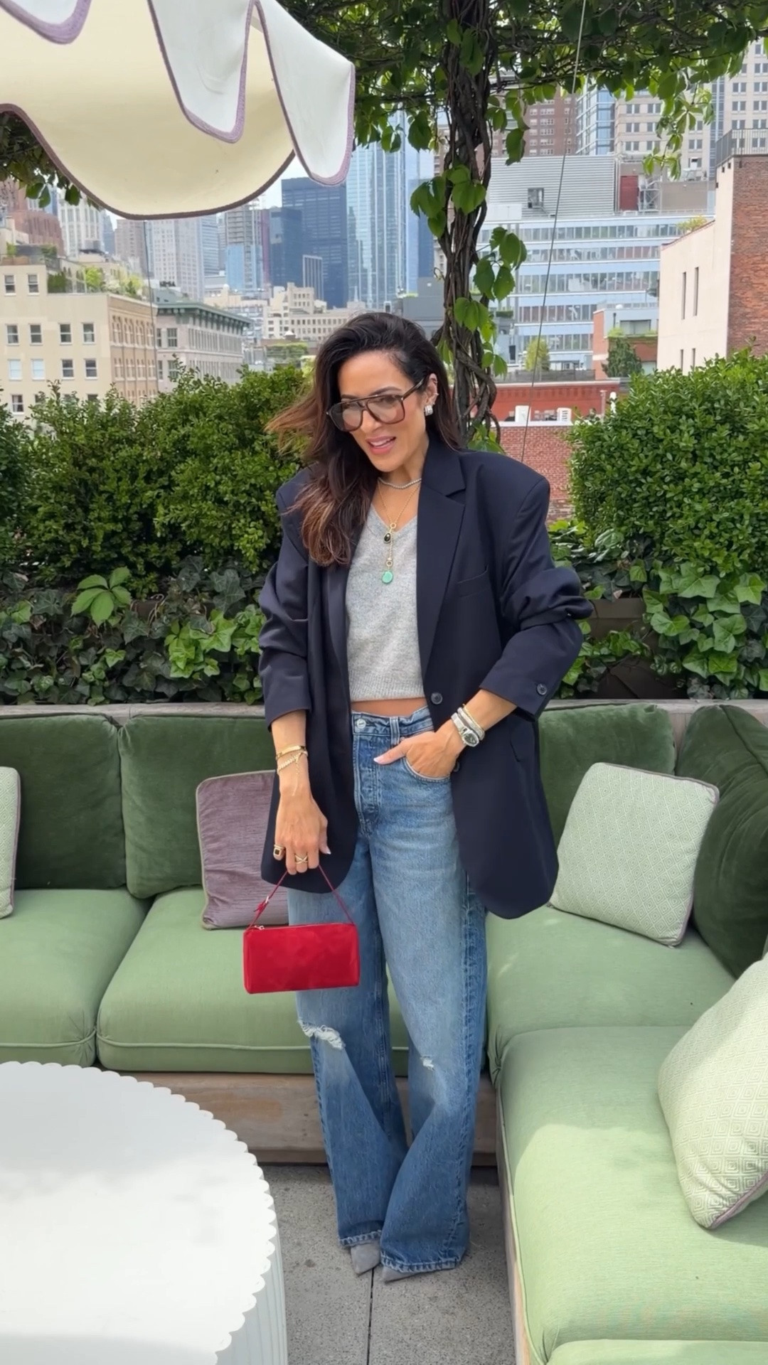 Today’s outfit of the day in NYC for meetings and coffee! 
Use CODE: TAKE20 for Electric picks
Use CODE: 15LUCY for Thatch Jewelry

#LTKOver40 #LTKSeasonal