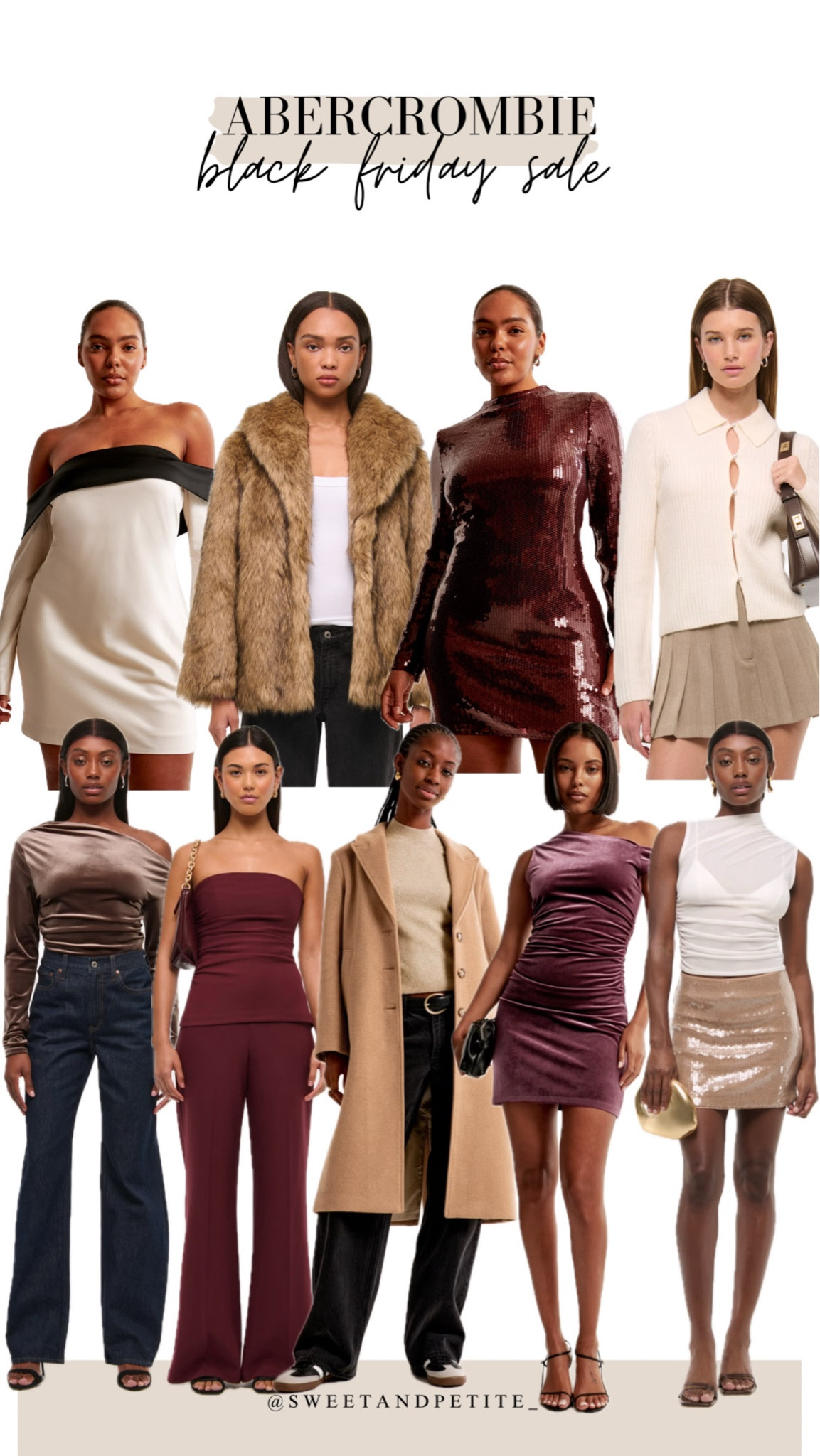 Abercrombie sale! Use code AFNASREEN for stackable % off 