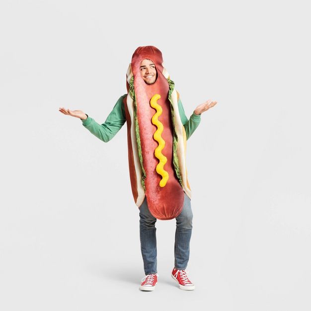 Adult Hot Dog Halloween Costume One Size - Hyde &#38; EEK! Boutique&#8482; | Target