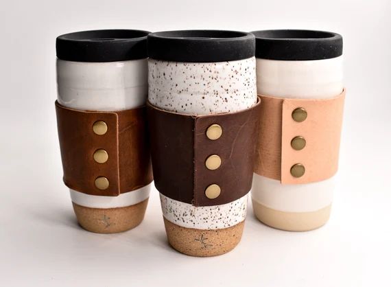 Handmade Travel Mug Ceramic Travel Mug Travel Mug Gift Set | Etsy | Etsy (US)