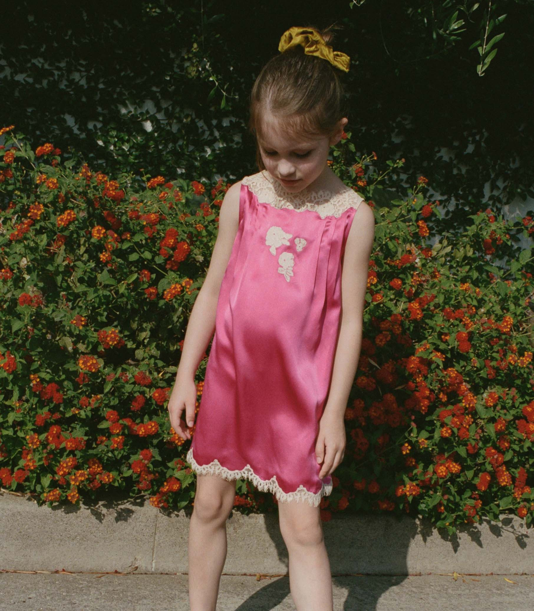 Vivette Dress - Magenta | DÔEN | DOEN