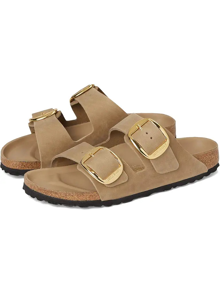 Arizona Big Buckle - Nubuck Leather | Zappos