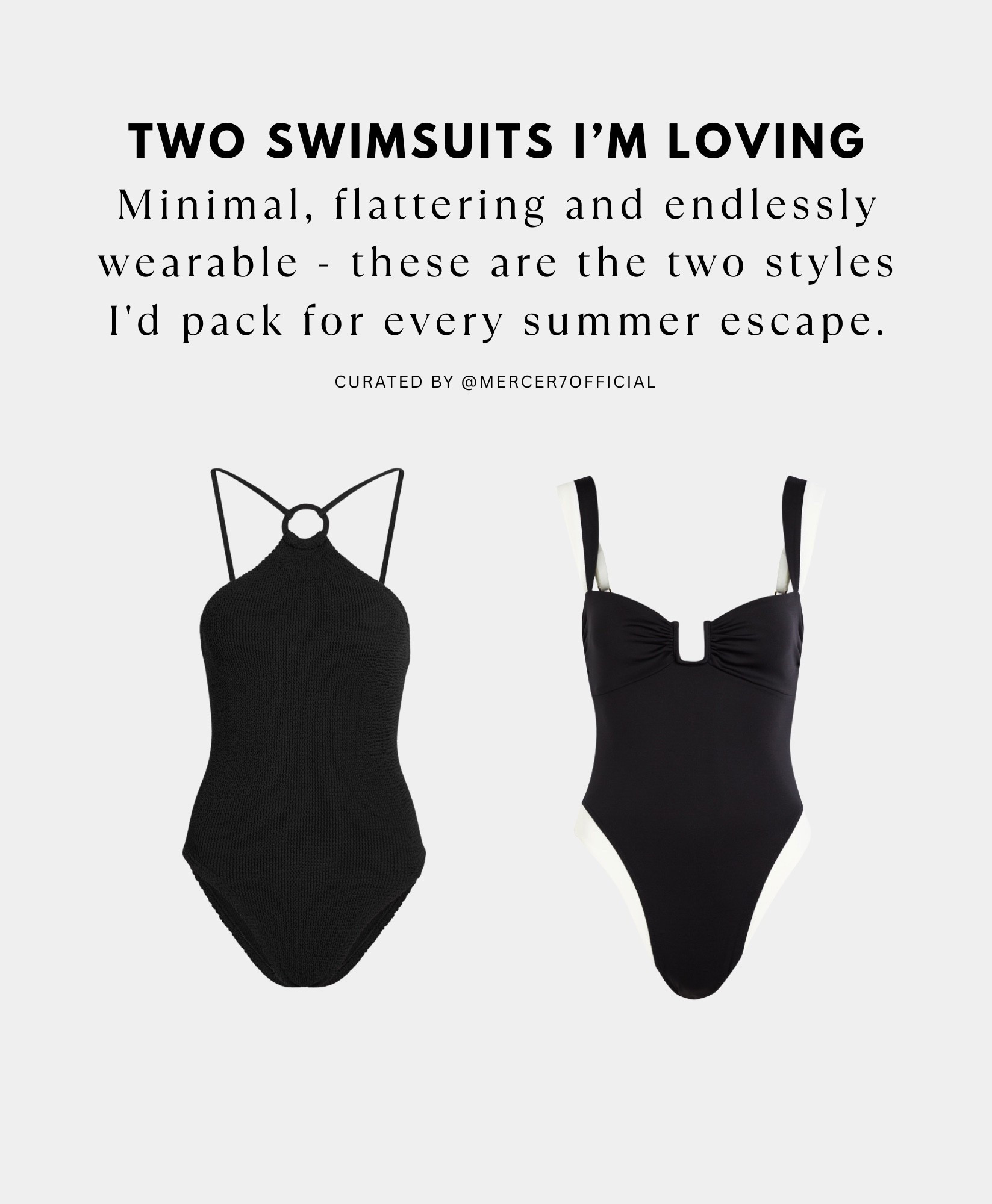 My two favourite swimsuits right now.

#LTKsummer #LTKtravel #LTKluxury
