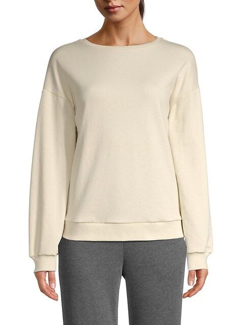 Lea & Viola Solid Sweatshirt on SALE | Saks OFF 5TH | Saks Fifth Avenue OFF 5TH