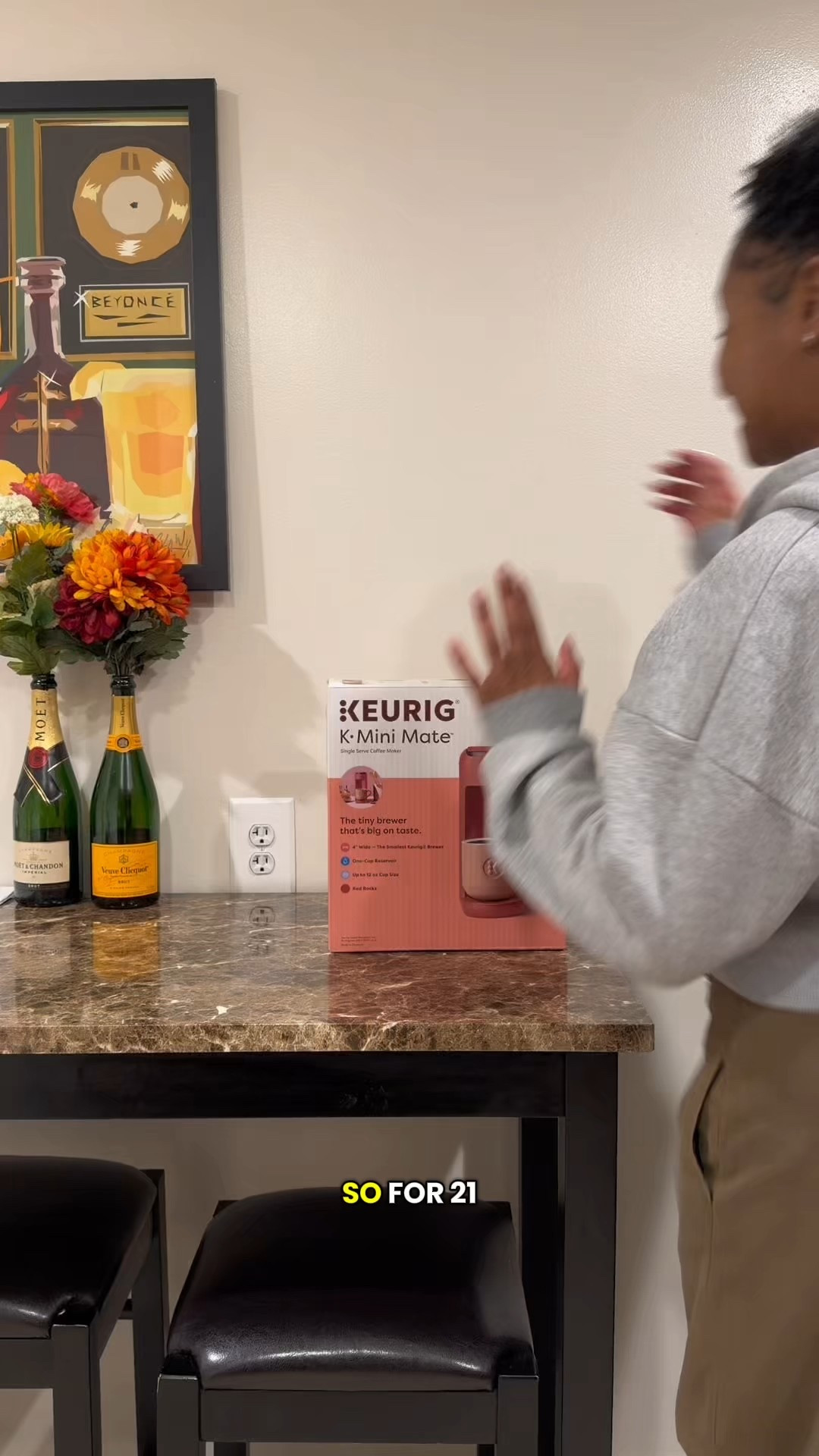 After 21 days, I can finally crack open my Keurig! This one is so compact and can fit anywhere. It comes in a hunch of colors too!

#LTKdayinmylife #LTKmorningroutine #LTKValentine