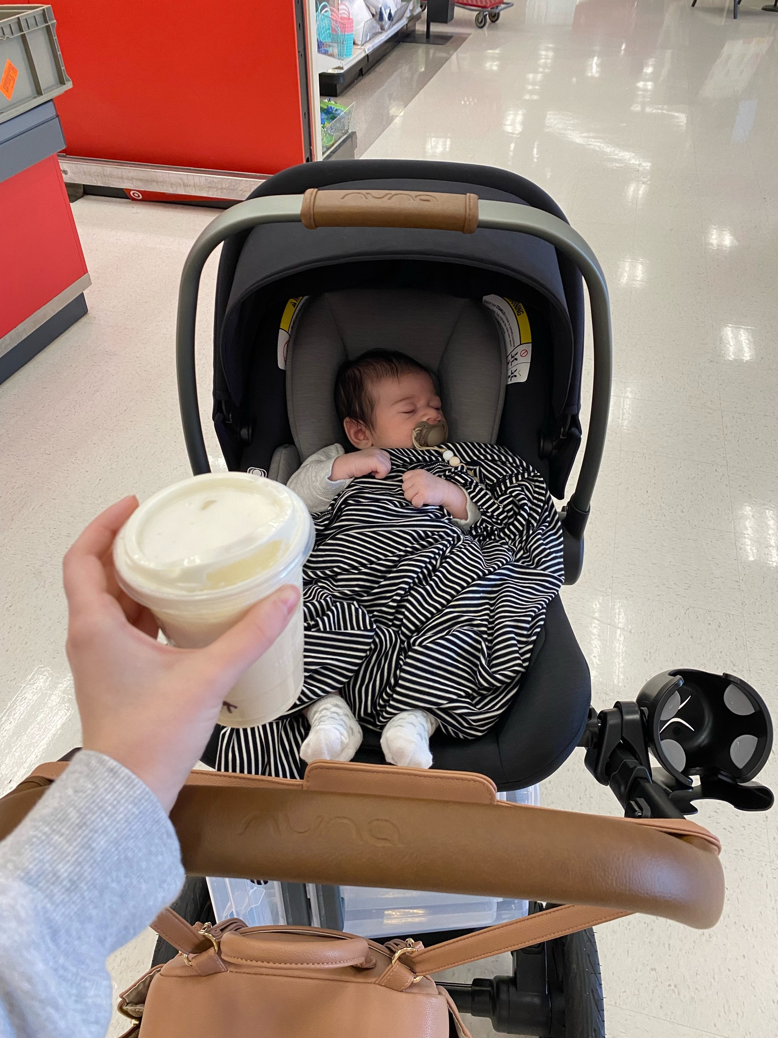 Stroller, car seat & cup holder 

#LTKbaby #LTKbump #LTKfamily