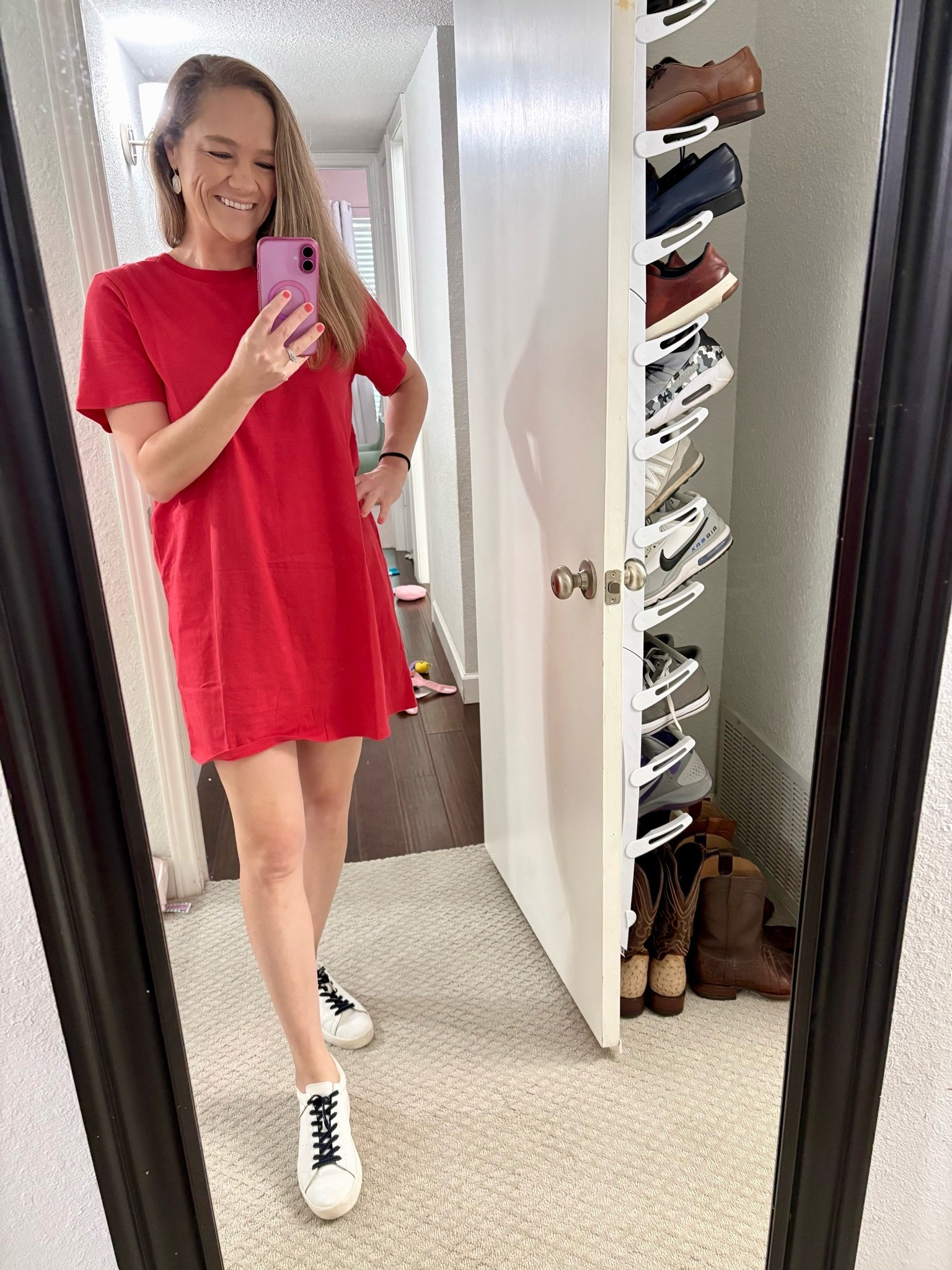 Off to run errands today and I’m LOVING this @oldnavy dress! It’s on sale for LESS THAN $10! Wearing size Large because I like it a little longer as I’m 5’9”!

#LTKootd #LTKmomlife #LTKSaleAlert