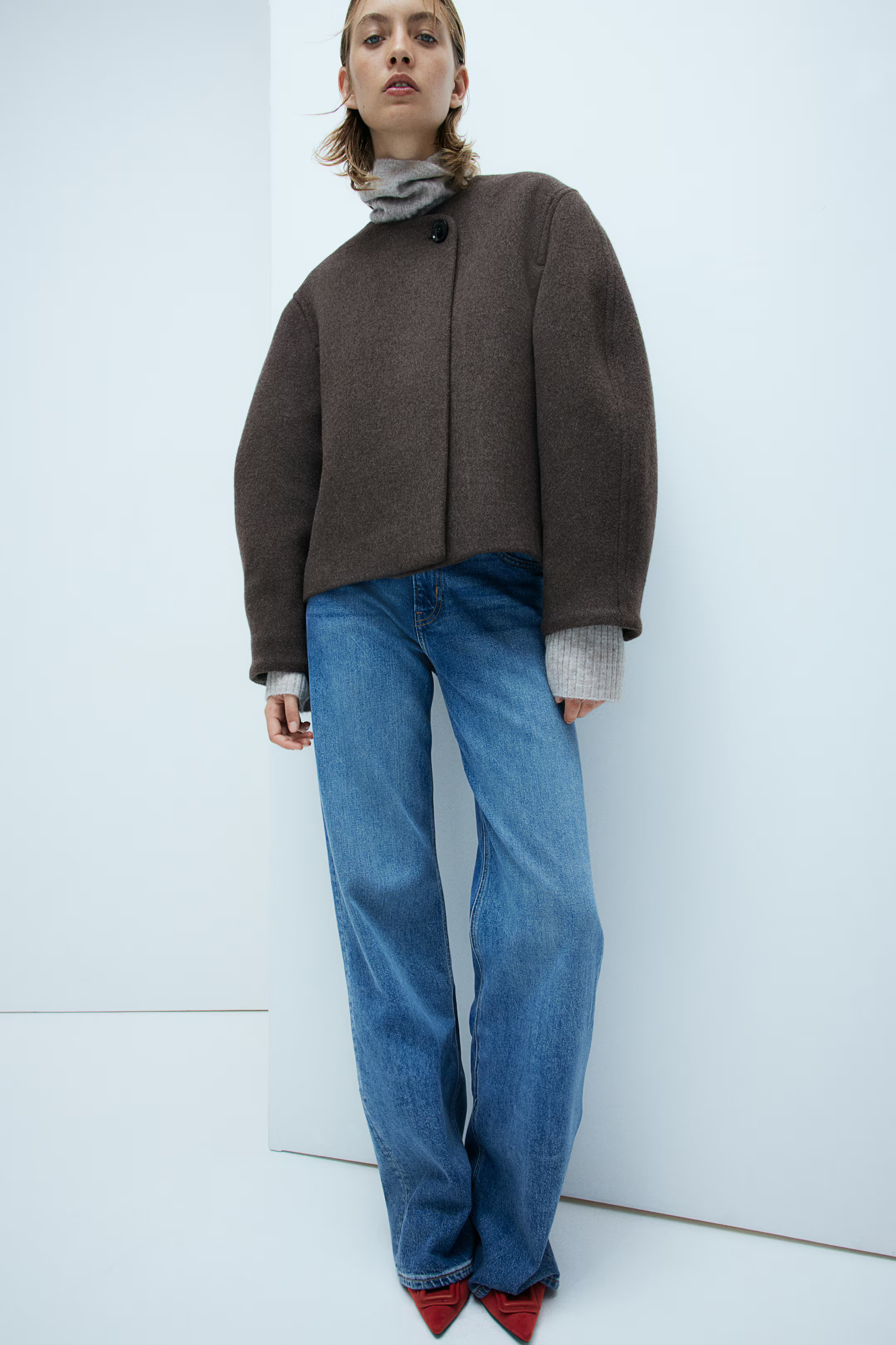 Wool-blend jacket | H&M (UK, MY, IN, SG, PH, TW, HK)