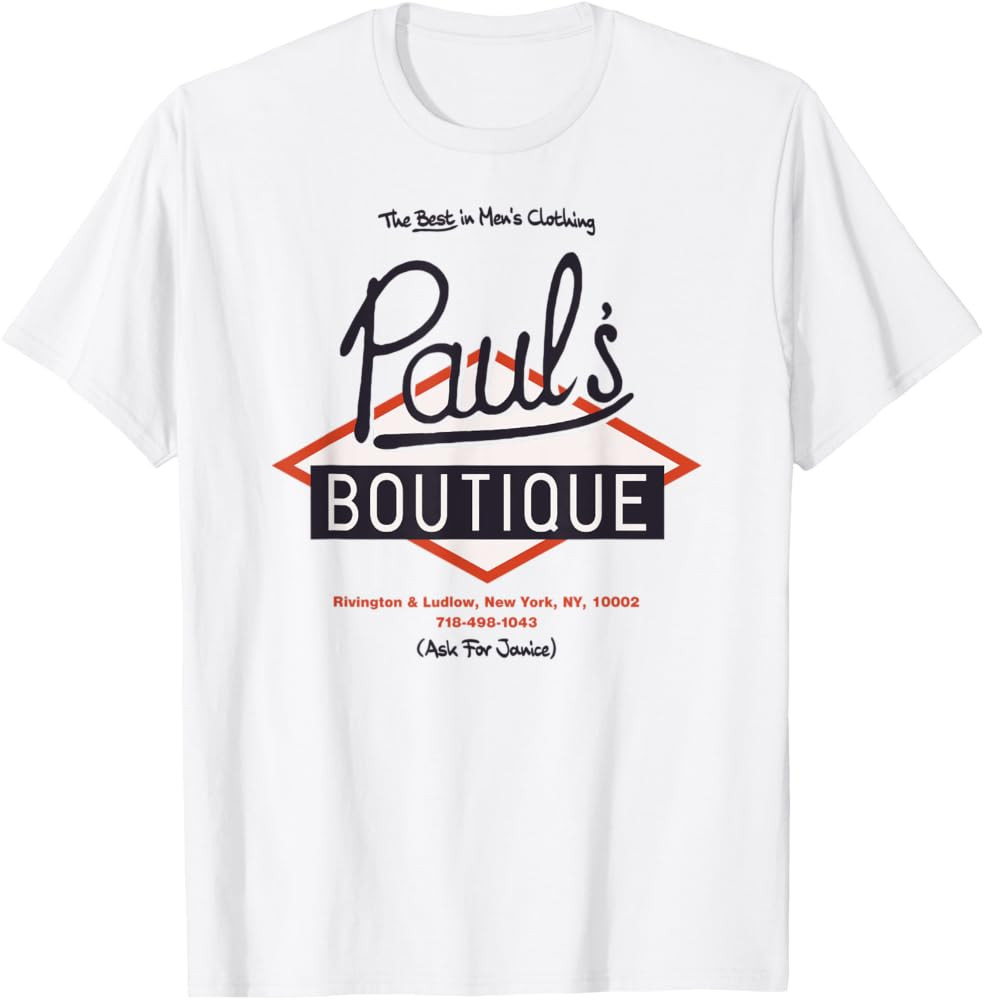 Paul Boutique Diamond Logo (Disease Color) T-Shirt Small | Amazon (US)