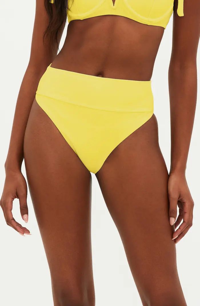 Highway High Waist Bikini Bottoms | Nordstrom