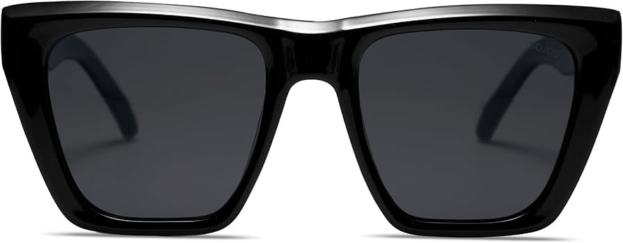 SOJOS Fashion Oversized Square Cat Eye Polarized Sunglasses for Women Trendy Cateye Style Womens ... | Amazon (US)