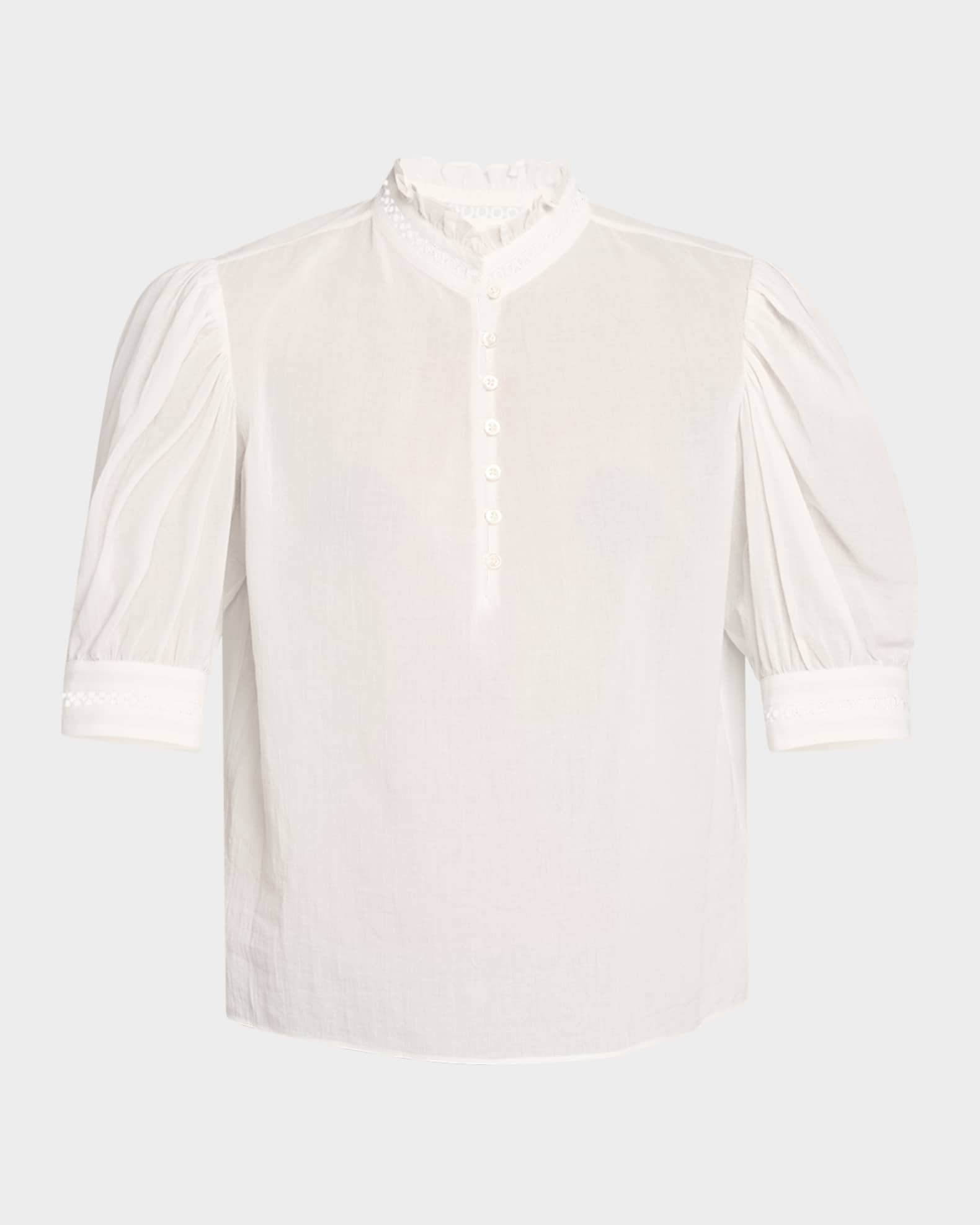 The Ruffle Collar Top | Neiman Marcus