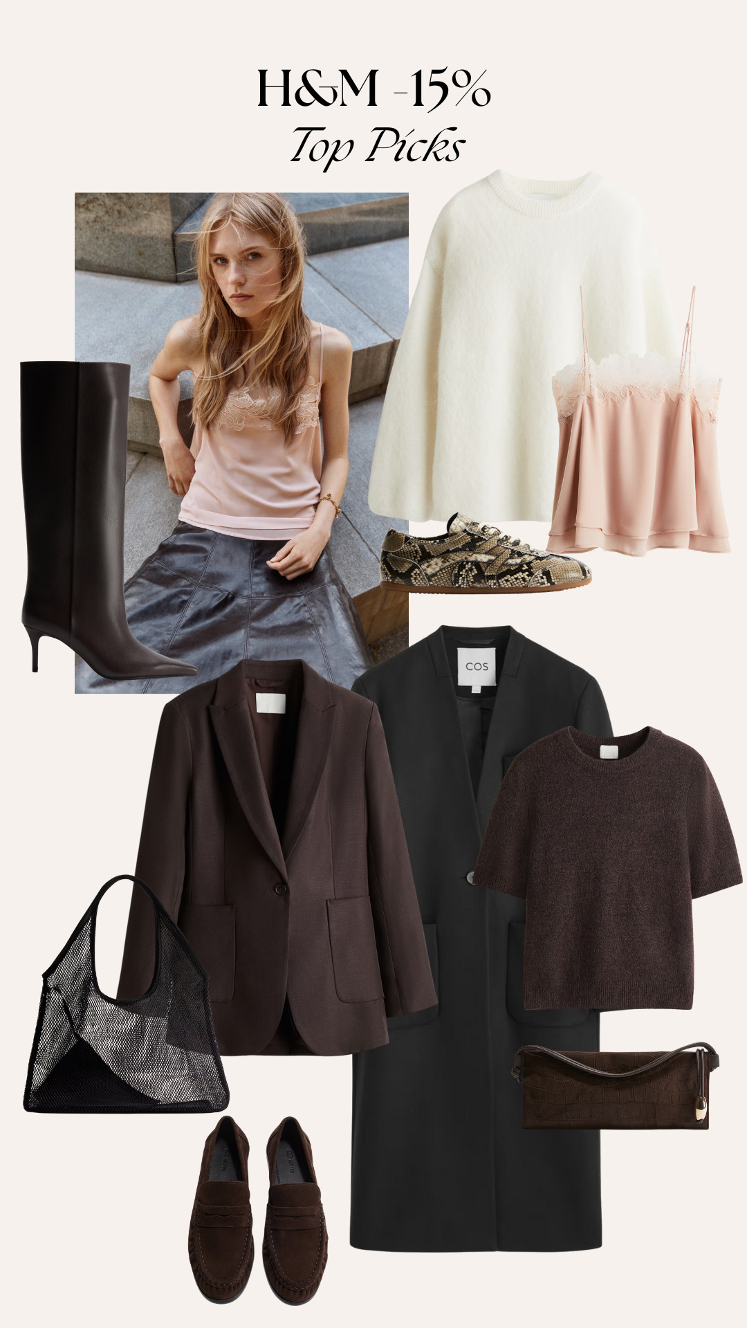 Members-Only: 15% Off Ends Tomorrow at 9AM!

Coat, Loafers, Bag, Blazer, Wool Sweater, Top 

 #LTKuk #LTKsummer #LTKstyletip