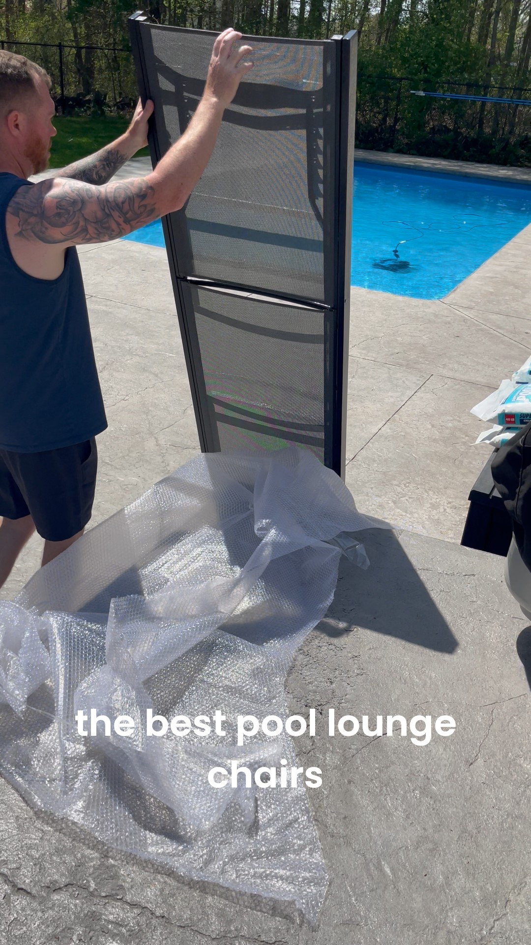 We’ve had a set for over two years and they still look brand new. They also come fully assembled and legs fold in for storing flat. 

#LTKSwim #LTKHome #LTKSeasonal