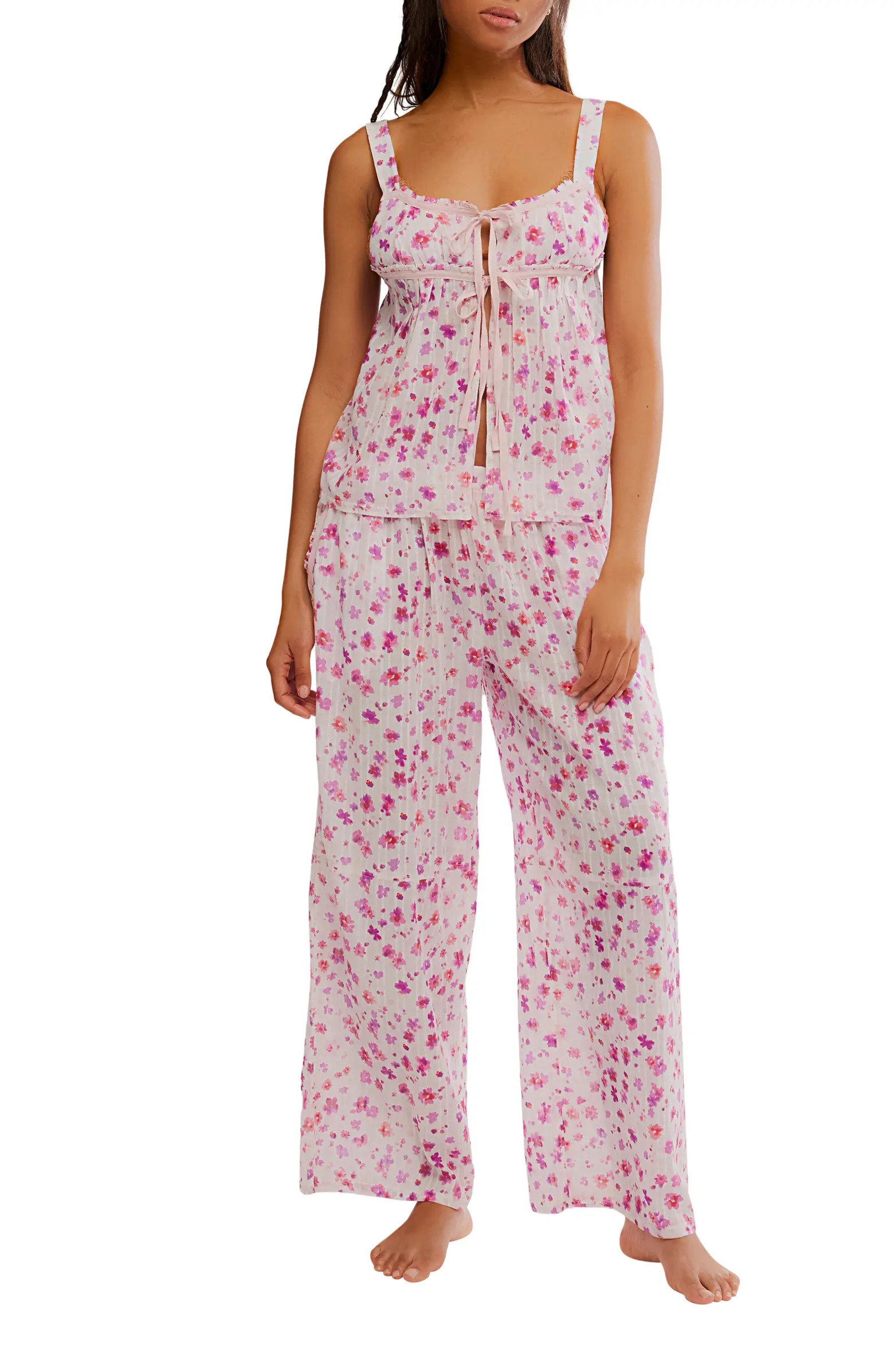 Talk Tonight Floral Camisole Pajamas | Nordstrom