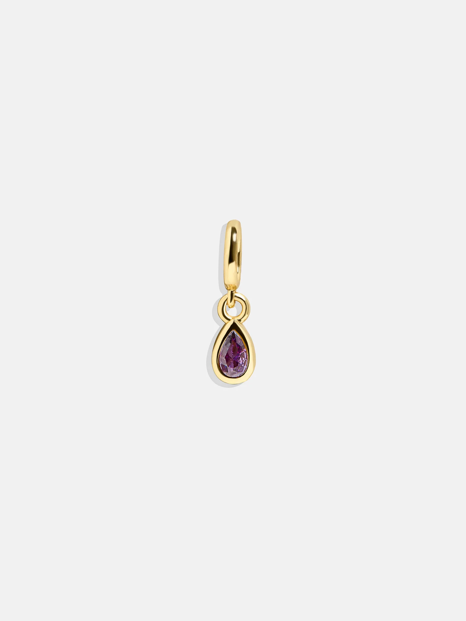 Birthstone Cluster Charm - Amethyst | BaubleBar (US)